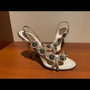 Rene Caovilla Embellished Sandals